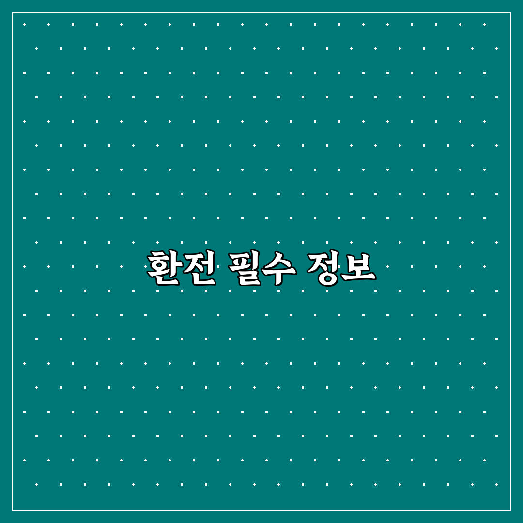 스페인 여행 환전 얼마나 필요한지 꿀팁 공유