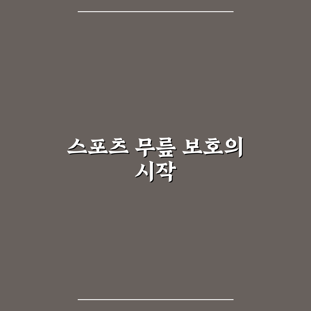 스포츠 무릎 보호대 테이핑 일체형 제품 효과 쉽게 알아보기 팁
