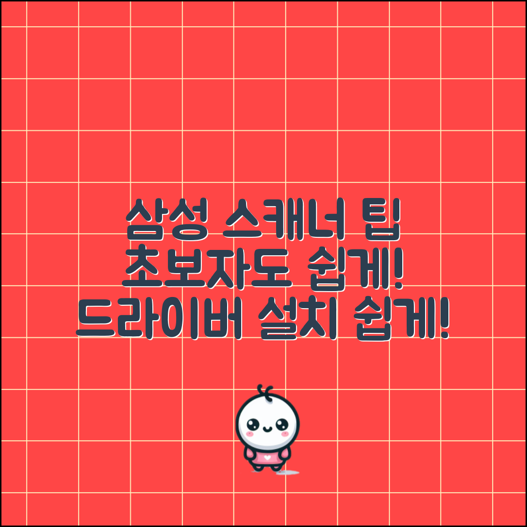 초보자도 쉽게 사용하는 삼성 스캐너 드라이버 팁