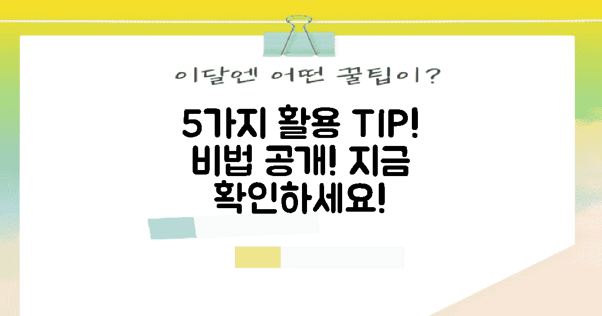 5가지 활용 팁