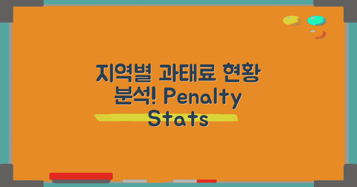 지역별 과태료 현황 분석