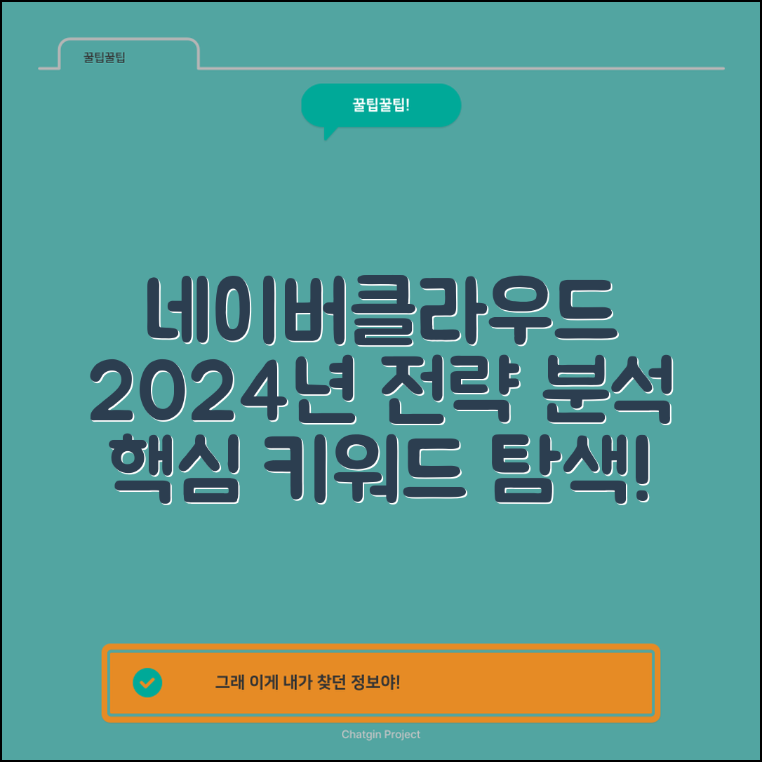 네이버클라우드탐색기 분석을 통한 2024년 대응 전략