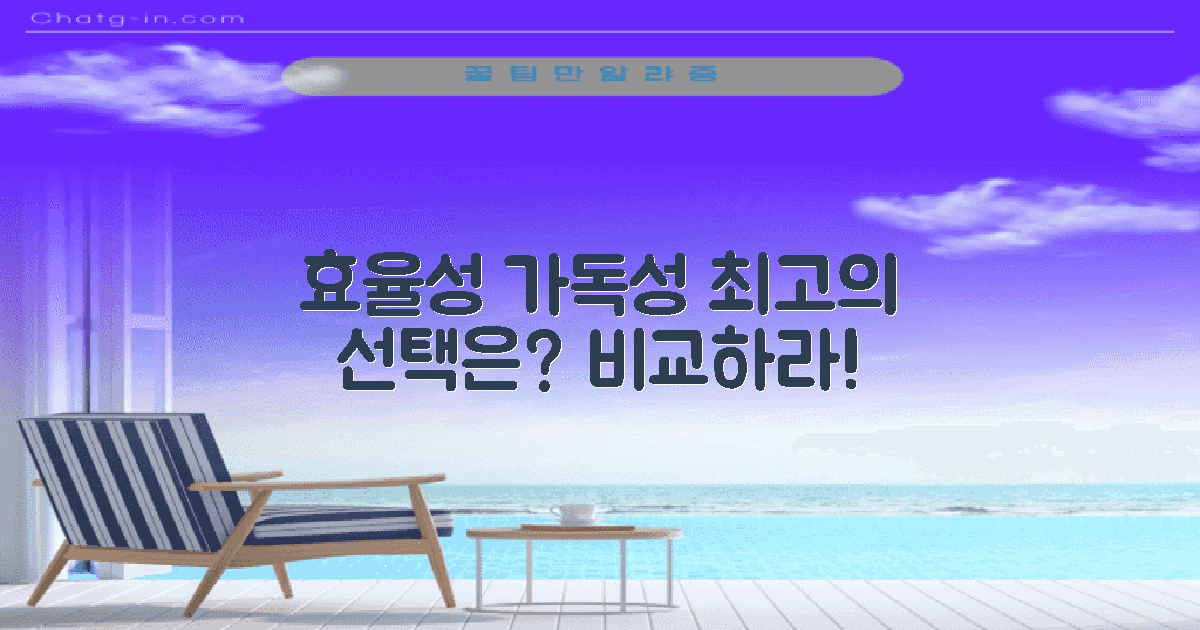 효율성 vs 가독성