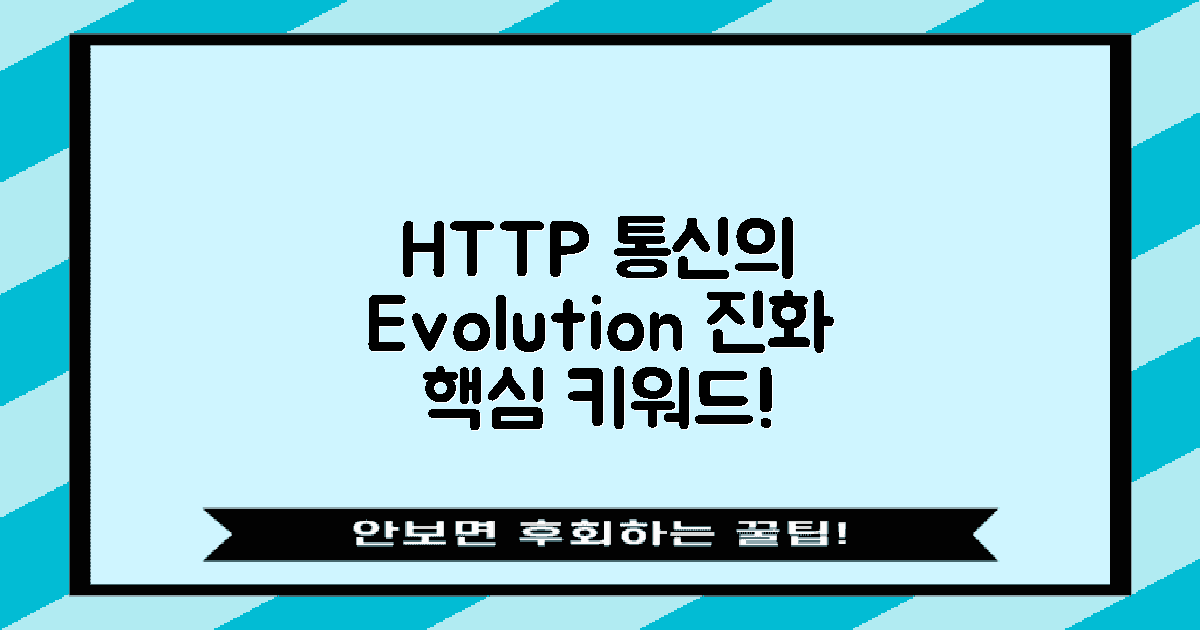 HTTP 통신의 진화
