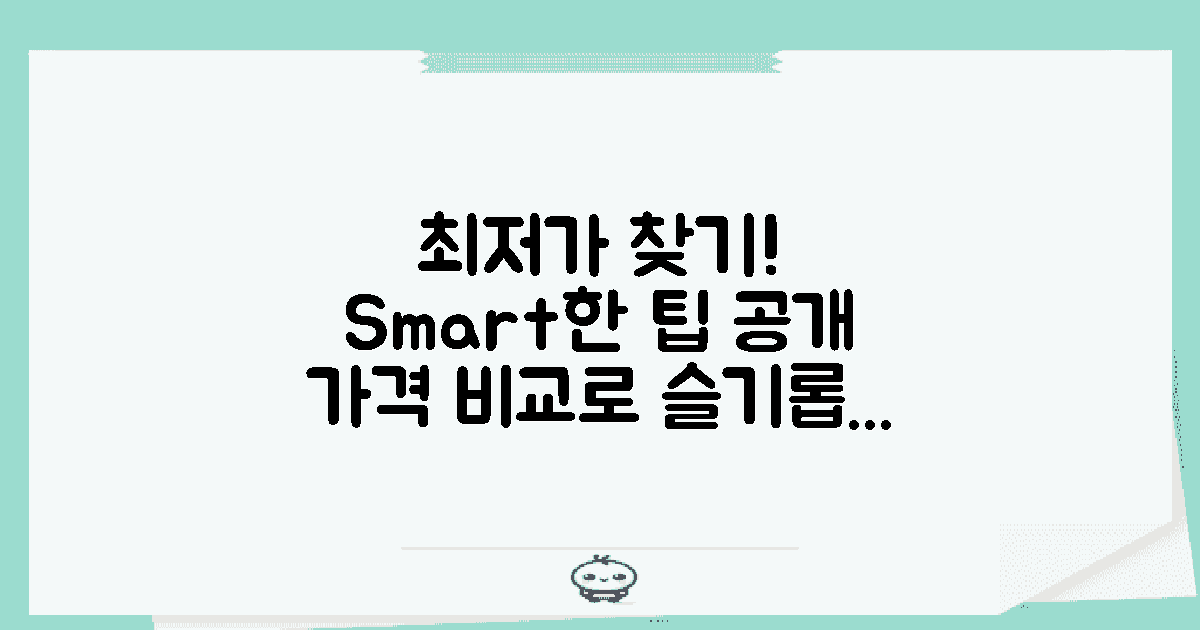 최저가를 찾는 방법은?